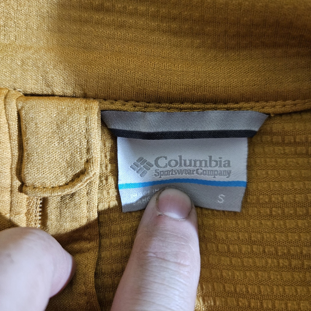Columbia‎ 1902821 Single Canyon Half Zip Black Fleece Jacket Men's Small - Picture 3 of 7